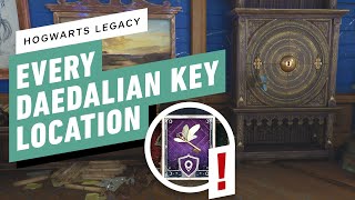 Hogwarts Legacy Every Daedalian Key Location Walkthrough [upl. by Annodal867]