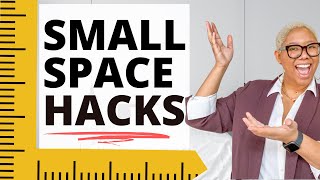 7 Ways to Make a Small Space Feel Bigger  EASY Space Saving Design Hacks [upl. by Jahdai]