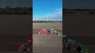 FENDT 930 mit Kverneland UDrill 6000 amp KERNER Frontpacker [upl. by Anitsrihc]