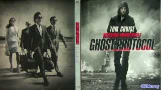 Mission Impossible STEELBOOK Ghost Protocol bluray unboxing review Import [upl. by Kingston]