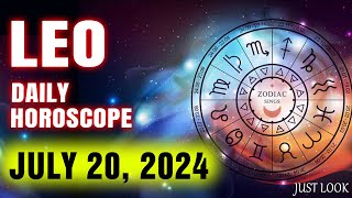 Leo Daily Horoscope Today July 20 2024 [upl. by Kissel304]