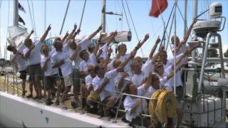 Clipper Race arrives in Rio de Janeiro Brazil after completing Race 2 across the Atlantic Ocean [upl. by Aerua]