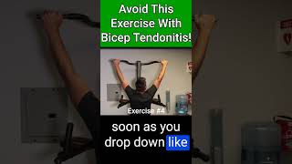 STOP These Exercises With Bicep Tendonitis 4 [upl. by Nryhtak]