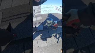 Installing GAF Slateline roofing construction njcontractor njroofing roof roofer [upl. by Kiehl]