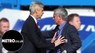 A look at Arsene Wenger and Jose Mourinhos history of beef  Metrocouk [upl. by Onez]