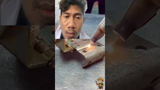 Skill Laser welding laser welder handmade laserweldingmachineforstainlesssteel shorts [upl. by Rip383]