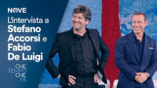 Che tempo che fa  Lintervista a Stefano Accorsi e Fabio De Luigi [upl. by Ylam]