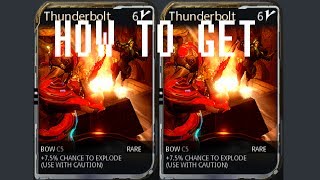 Warframe  How To Get The Thunderbolt Mod [upl. by Siger]