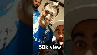 Ms Dhoni and virat Kohli viralvideo  thala for a restion [upl. by Gereron]