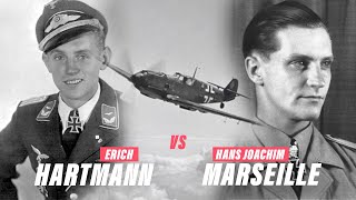 Battle of the Aces Erich Hartmann vs HansJoachim Marseille [upl. by Osgood]