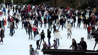 Wollman skating rink in Central park [upl. by Yesima666]