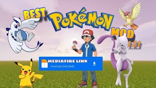 EPIC PIXELMON MOD FOR MINECRAFT PE 121 MINECRAFT MCPE POKEMON MOD DOWNLOAD MEDIAFIRE LINK🤩video [upl. by Holly]