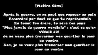 Maître Gims Où est ton arme [upl. by Nitsug]