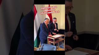 Orban planuje wyjście z UE [upl. by Marjie]