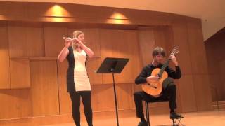 Liebermann  Sonata for Flute and Guitar Op 25 [upl. by Iarahs]