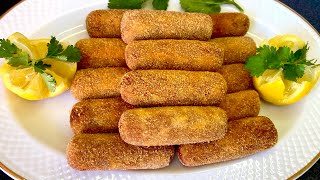 A melhor receita de croquetes Carne de porco [upl. by Stanislas150]