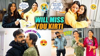 Will Miss You Kirti 🥹 [upl. by Hnilym]