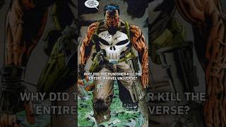 The Punisher KILLS the entire Marvel Universe 😳 shorts comics marvel punisher marvelcomics [upl. by Aylatan]