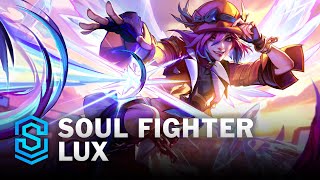 Soul Fighter Lux Skin Spotlight  League of Legends [upl. by Rurik256]