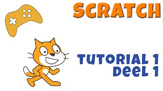 Scratch tutorial 1 a Programmeren voor kinderen Zelf games maken [upl. by Nuhsar508]