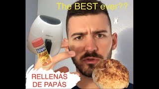 How to cook the BEST POTATO BALLS PAPAS RELLENAS with an AIR FRYER [upl. by Nyleda]