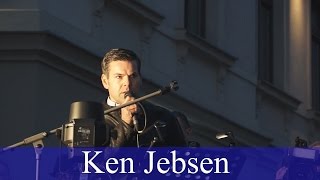 Ken Jebsen spricht auf Sonntagsdemo in Plauen 08112015 [upl. by Aydiv666]