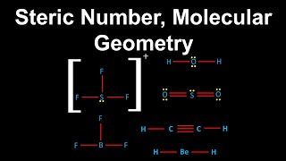 Steric Number VSEPR Molecular Geometry  AP Chemistry [upl. by Adner]