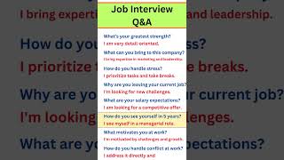 Nail Your Job Interview Questions Answers englishspeakingpractice englishstoryforlearningenglish [upl. by Kcirddet309]