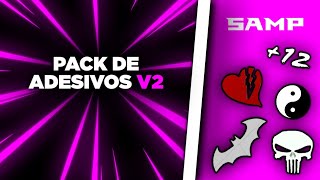 PACK DE ADESIVOS SÓ DFF PARA ZMODELER V2 GTA SAN [upl. by Yrakcaz]