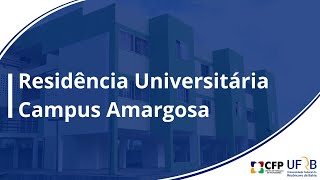 Residência universitária  Campus Amargosa [upl. by Netsrejk933]