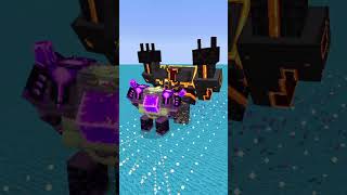 Ender Guardian Vs Netherite Monstrosity In Minecraft LEnder Catalysmminecraftmobbattle [upl. by Aicelf914]