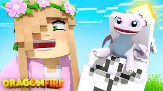 WE FINALLY FOUND A LIGHTFURY NEST Minecraft DragonFire  Little Kelly [upl. by Eecats]