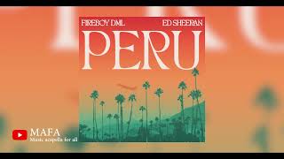 Fireboy DML amp Ed Sheeran  Peru InstrumentalMusic OnlyFREE DOWNLOAD [upl. by Eemia]