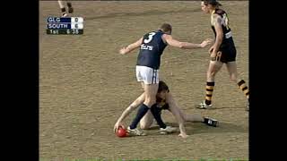 2007 SANFL Round 17 Glenelg v South [upl. by Llenrad]