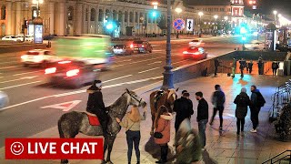 LIVE Nevskiy avenue St Petersburg Russia Gostiny Dvor Невский пр СанктПетербург Гостиный двор [upl. by Alduino737]