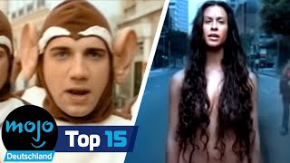 Top 15 lächerlichste Musikvideos aus den 90ern [upl. by Rese]