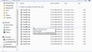 How to play audio CD with windows media player [upl. by Seidnac]