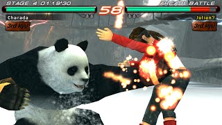 TAS Tekken 6  Panda PSP [upl. by Mehs]