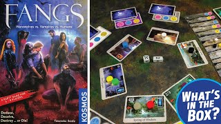 FANGS Board Game A reimplementation of Shadow Hunters a social deduction game [upl. by Brew]