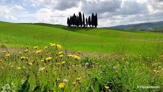 La VAL DORCIA vista da PIENZA  Tuscany  Full HD [upl. by Burdett]