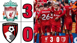 Liverpool vs Bournemouth 30  All Goals amp Extended Highlights  Premier League 202425 [upl. by Rosena282]