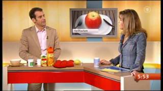 Heilfasten 1  Dr Kurscheid im ARD Morgenmagazin am 17032009 [upl. by Panta]