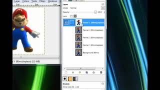 How To Make Transparent Animated GIFs in GIMP [upl. by Eitsud]