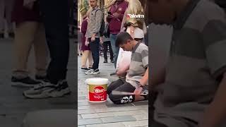 Yoğurt kabıyla bateri çalan çocuk viral oldu [upl. by Atinahs]