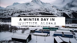 A day in Whittier Alaska in winter  Remote Alaska [upl. by Reeva]