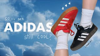 how to style adidas sambas  gazelle bold [upl. by Inal131]