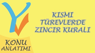 Kısmi Türevlerde Zincir Kuralı [upl. by Romeyn]