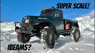 Building a 1946 Dodge Power Wagon RC Truck with NEW PROLINE IBEAM PRERUNNER SUSPENSION  part 1 [upl. by Drucilla554]