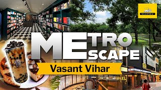 Vasant Vihar Metro Escape  Best of Delhis Urban Life [upl. by Apple588]