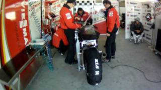 Moto2 test Second day in Almeria  motonewsru [upl. by Ak]